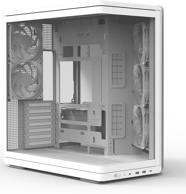 Корпус Zalman P60 без БП (P60WHITE) фото 4