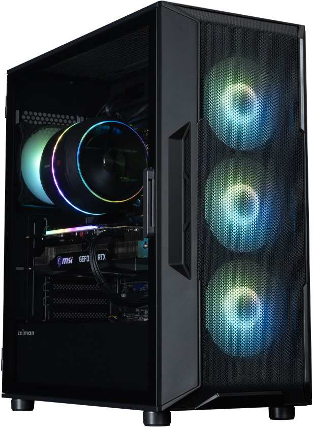 Корпус Zalman I3 Neo ARGB V2 без БЖ (I3NEOARGBV2BLACK)фото