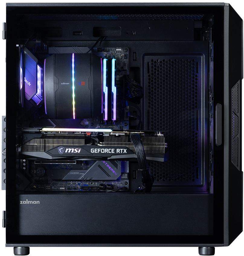Корпус Zalman I3 Neo ARGB V2 без БЖ (I3NEOARGBV2BLACK)фото