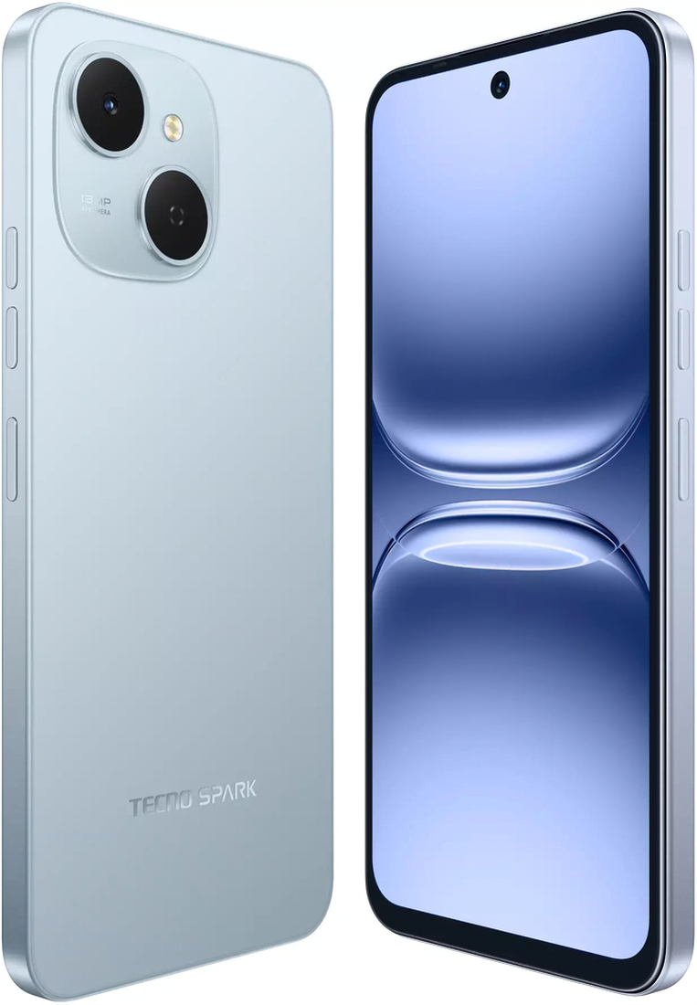 Смартфон TECNO Spark 40C (KM4k) 4/128Gb Ripple Blue (4894947093029)фото