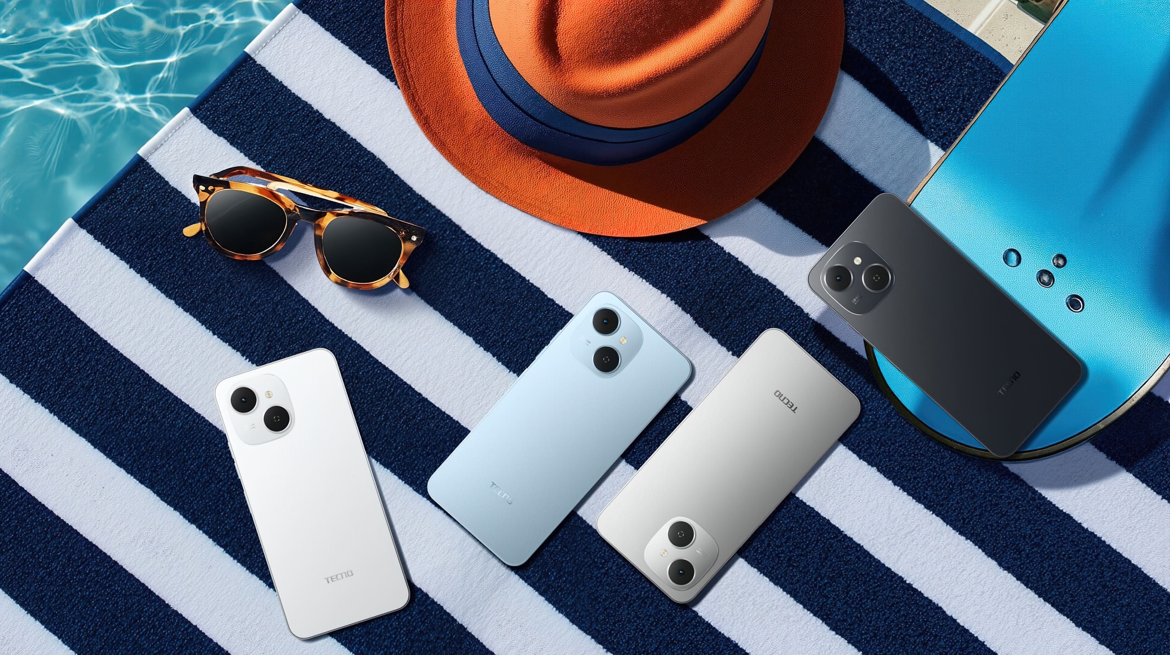 Смартфон TECNO Spark 40C (KM4k) 4/128Gb Ripple Blue (4894947093029)фото