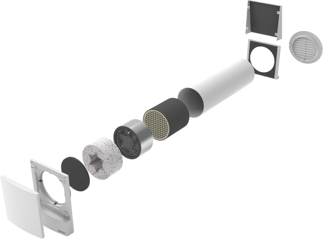 Рекуператор Ventoxx Harmony Smart RV-2-05-GR2-A10W-F2P-SMфото