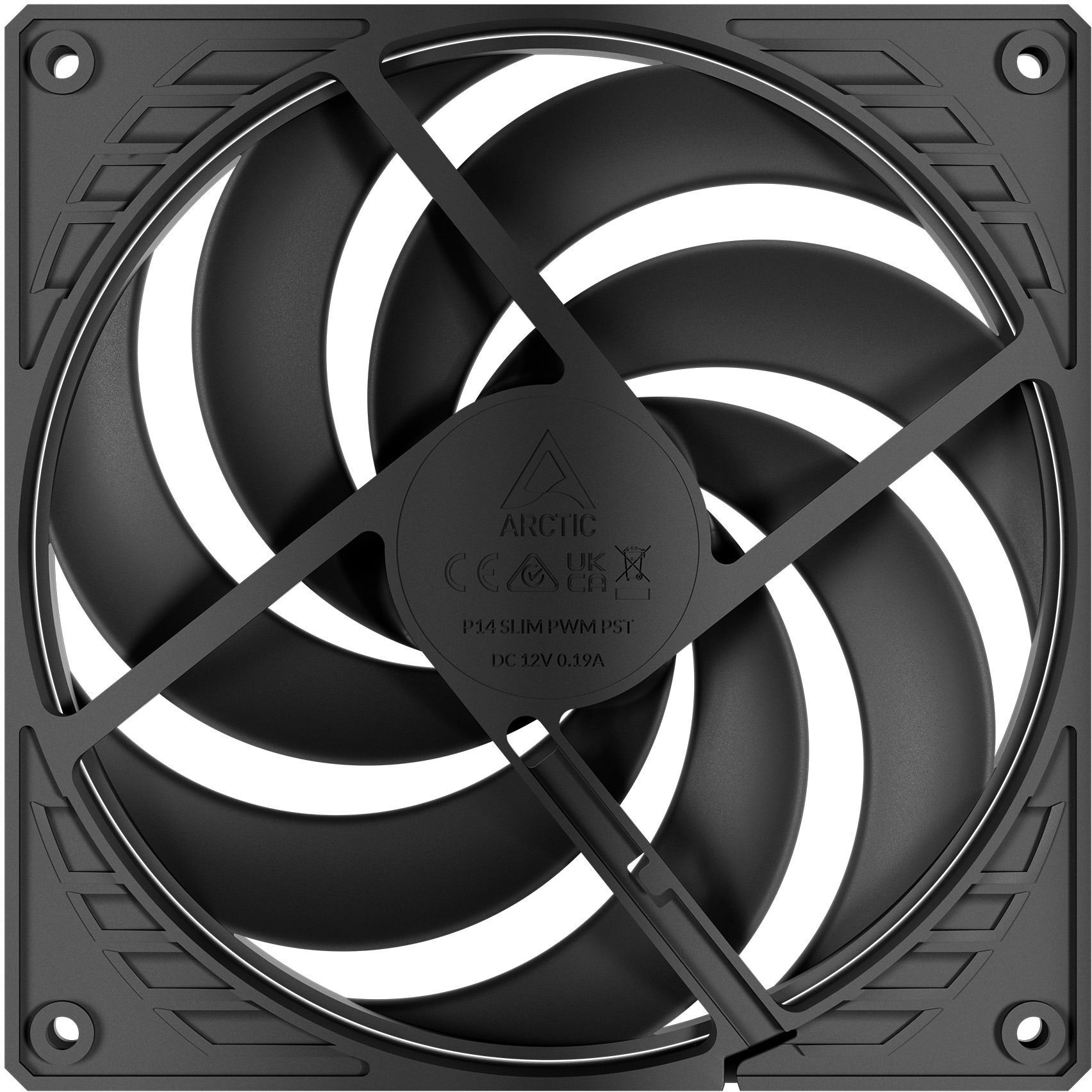 Корпусный вентилятор ARCTIC P14 Slim PWM PST (ACFAN00268A) фото 4