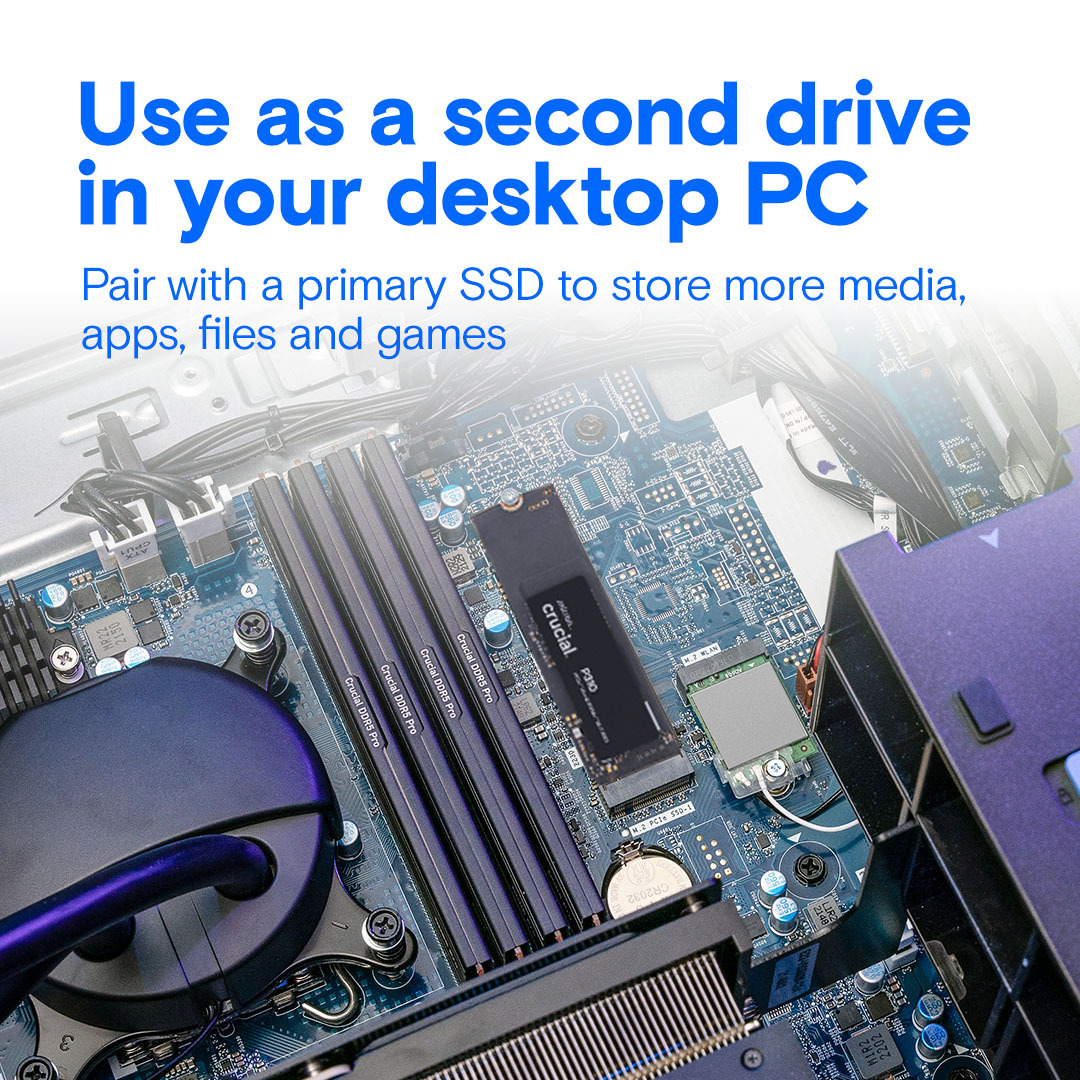 SSD накопитель Crucial M.2 2280 500GB P310 (CT500P310SSD8) фото 3