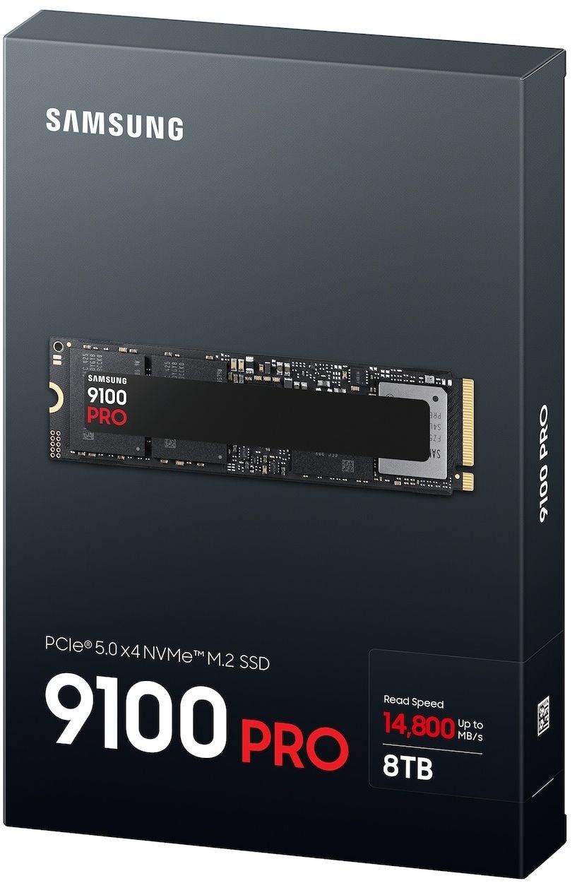 SSD накопитель SAMSUNG 8TB G5 M.2 9100 PRO (MZ-VAP8T0BW) фото 7