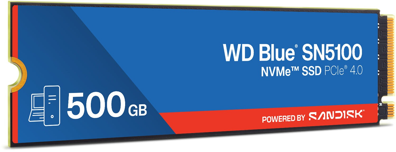 SSD накопичувач WD Blue SN5100 500GB (WDS500G5B0E-00CPE0)фото
