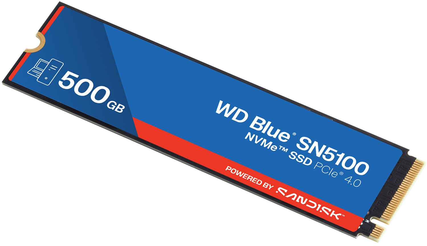 SSD накопичувач WD Blue SN5100 500GB (WDS500G5B0E-00CPE0)фото