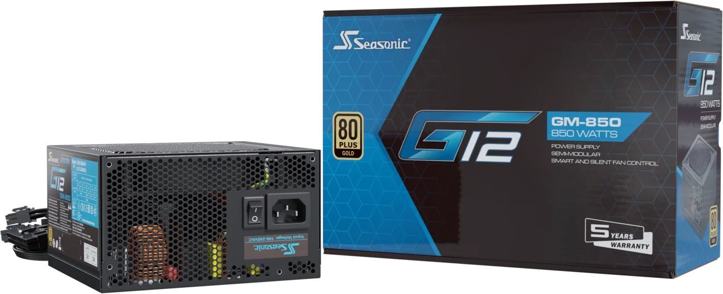 Блок питания SEASONIC 850W G12 GM-850 (G12 GM-850) фото 6