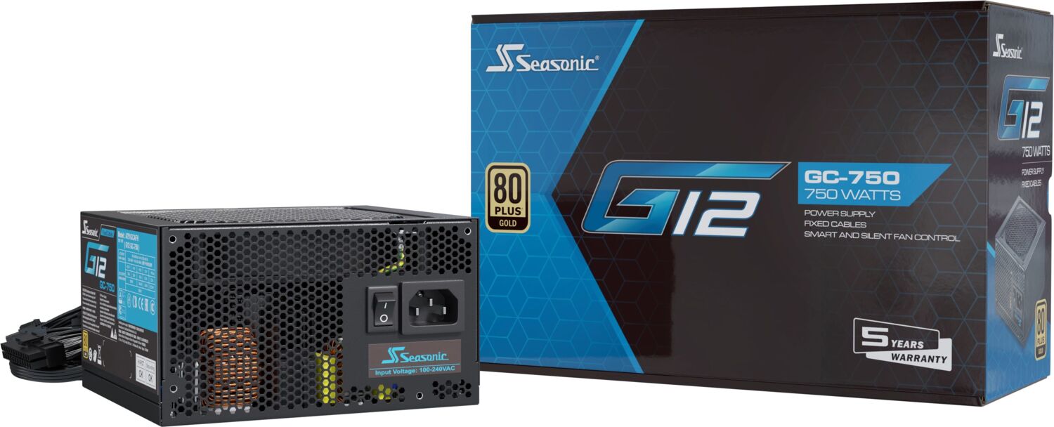 Блок питания SEASONIC 750W G12 GC-750 (G12 GC-750) фото