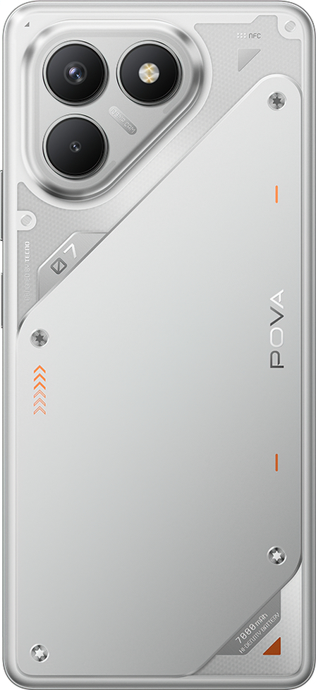 Смартфон TECNO POVA 7 Neo (LJ6) 8/256Gb Magic Silver (4894947086816)фото