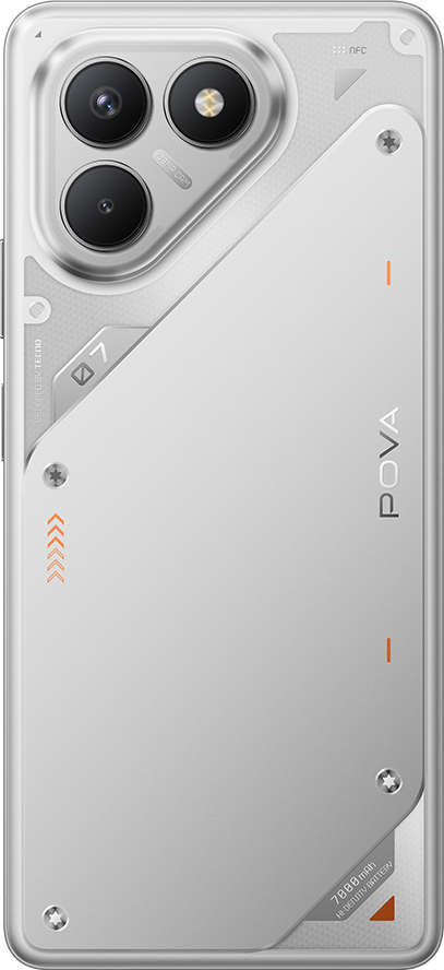 Смартфон TECNO POVA 7 Neo (LJ6) 8/128Gb Magic Silver (4894947086809)фото