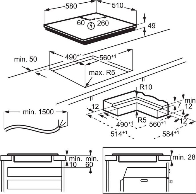 Варочная поверхность Electrolux EIS62453IT фото 2