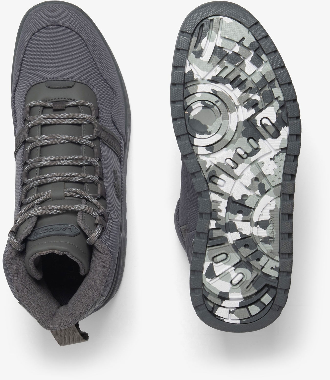 Черевики чоловічі Lacoste T-Clip Winter Mid 750SMA0195 41 (7.5 UK) сіріфото4