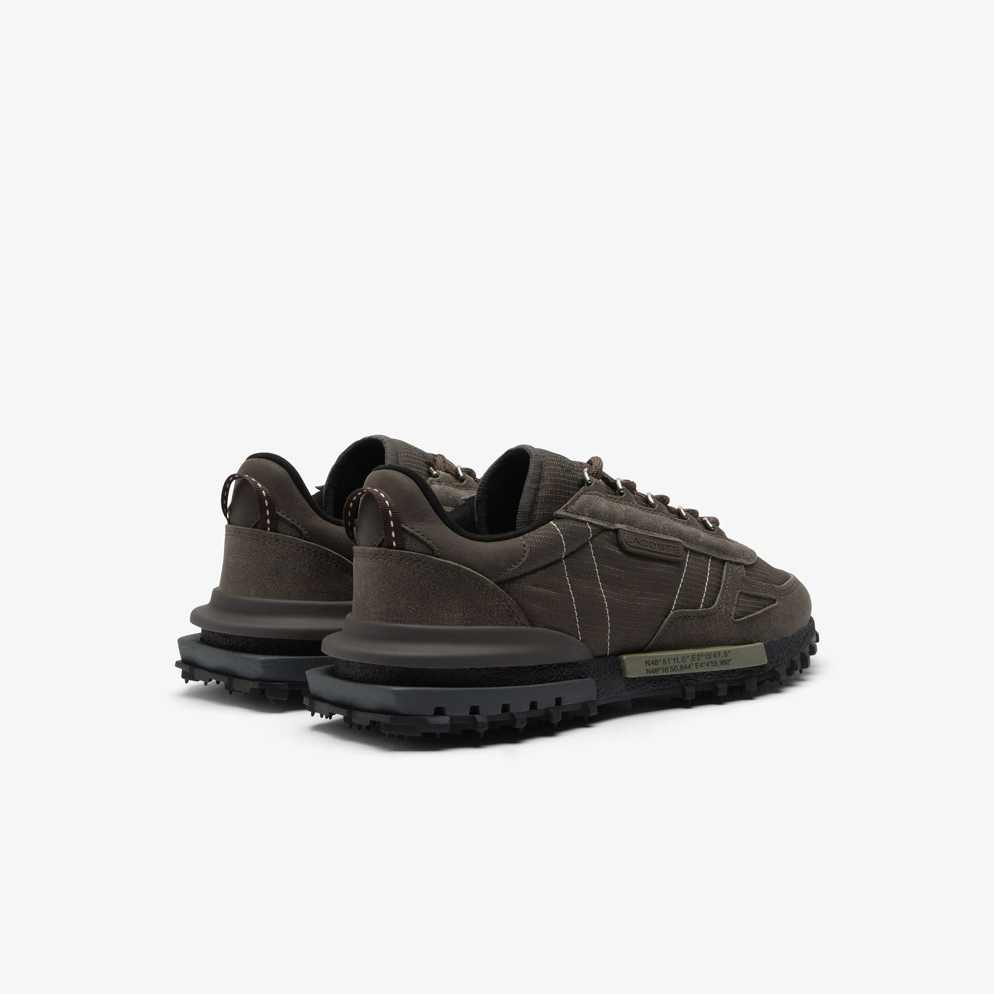 Кроссовки мужские Lacoste Elite Active 750SMA0076 41 (7.5 UK) коричневые фото 3