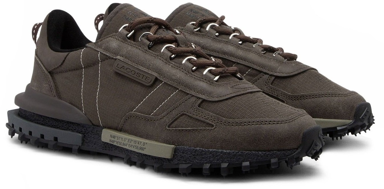 Кроссовки мужские Lacoste Elite Active 750SMA0076 41 (7.5 UK) коричневые фото 2