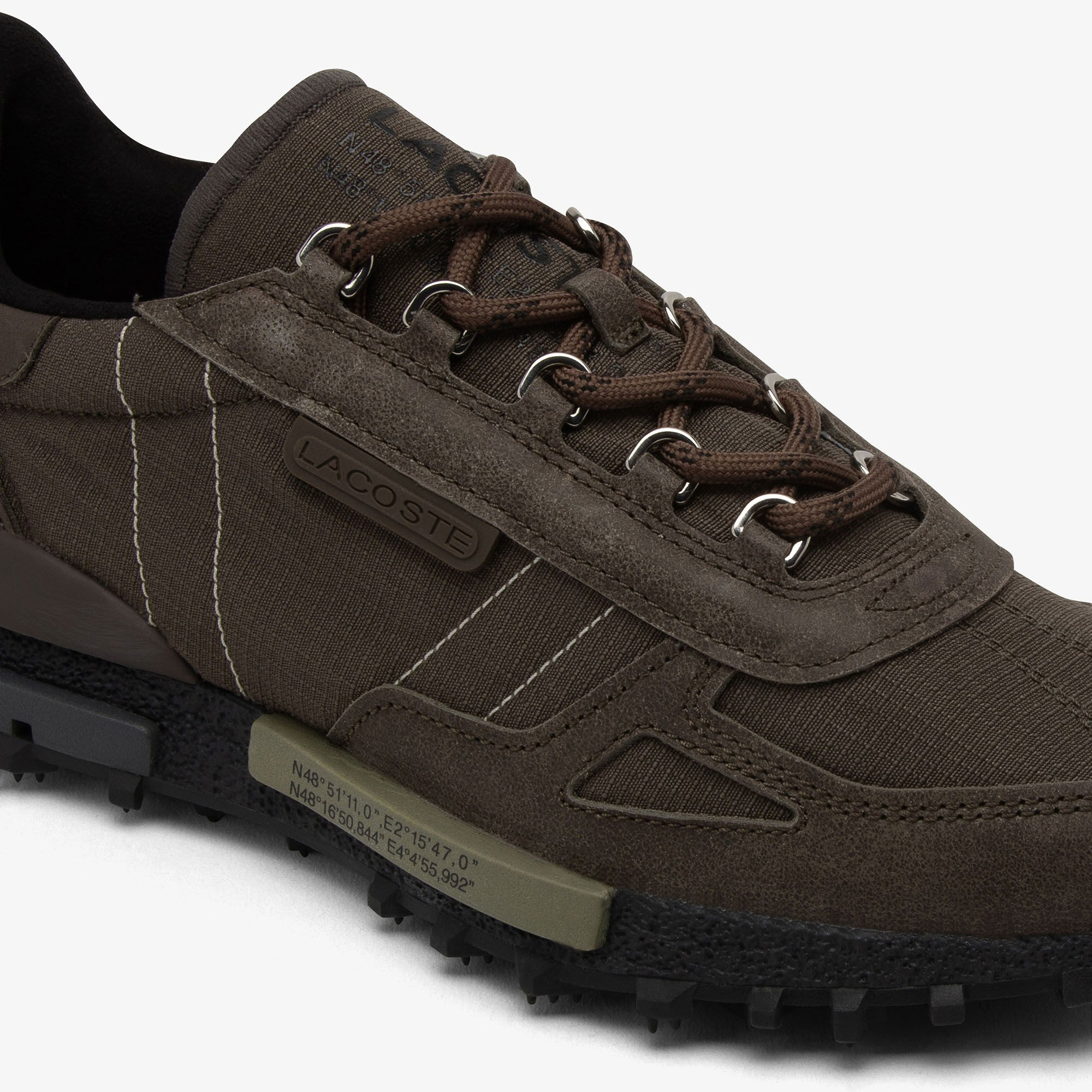 Кроссовки мужские Lacoste Elite Active 750SMA0076 41 (7.5 UK) коричневые фото 6