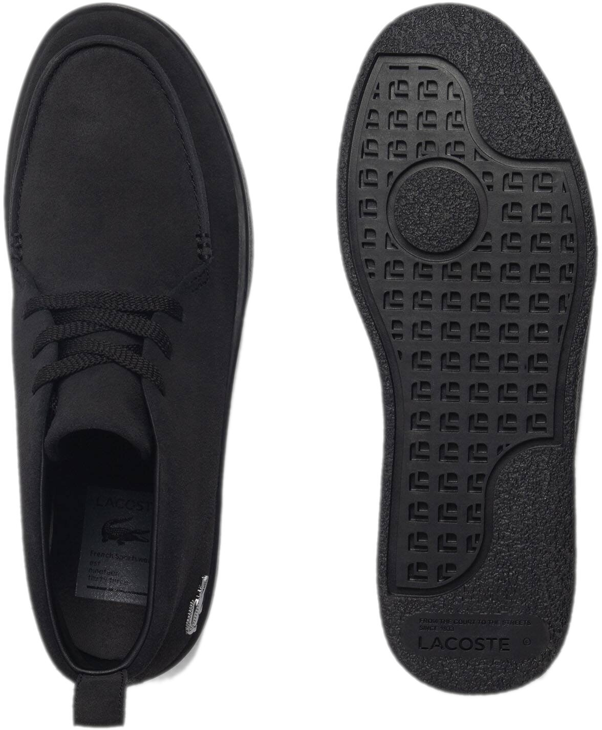 Черевики чоловічі Lacoste Baseshot Chukka 750SMA0027 42 (8 UK) чорніфото5