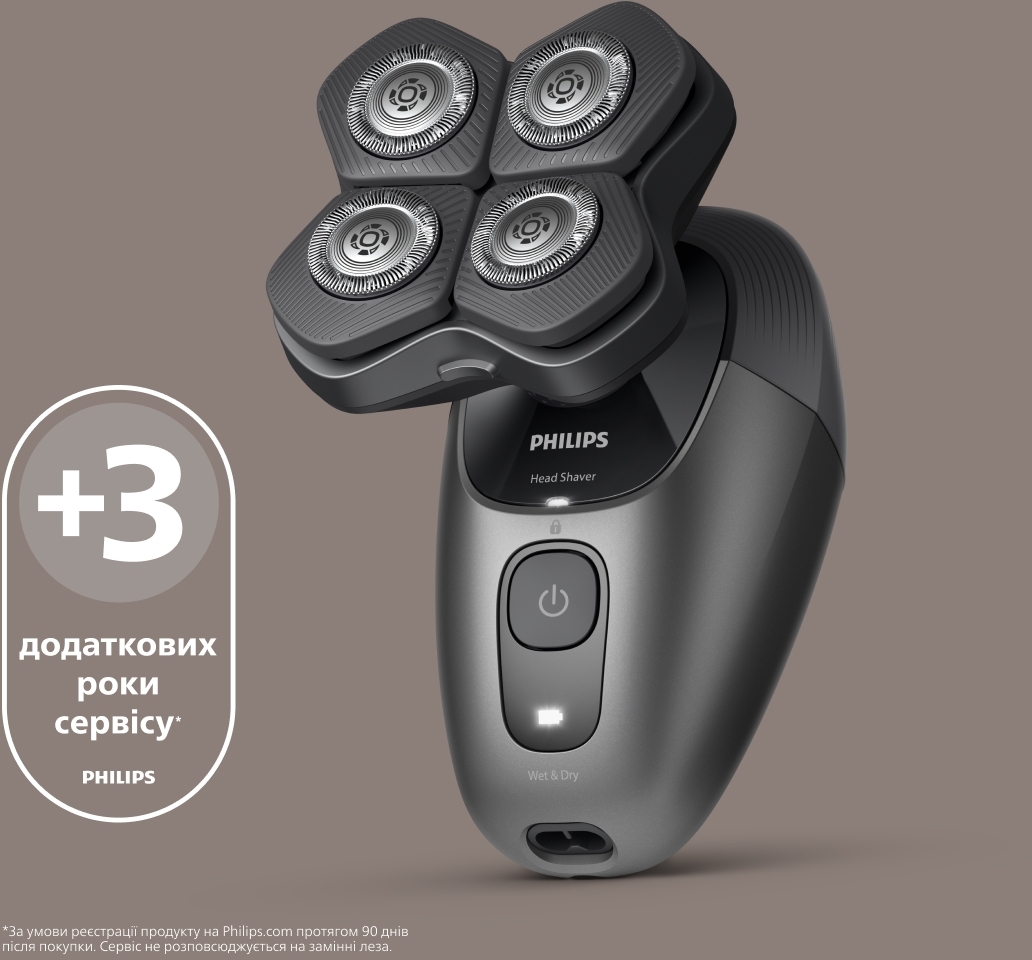 Електробритва для голови Philips HS7980/15 Pro серії 7000фото15