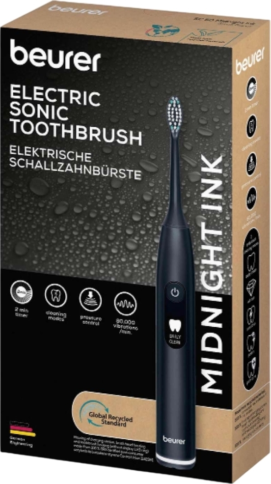 Електрична зубна щітка Beurer Midnight Ink (SC_50_MIDNIGHT_INK_GP)фото6