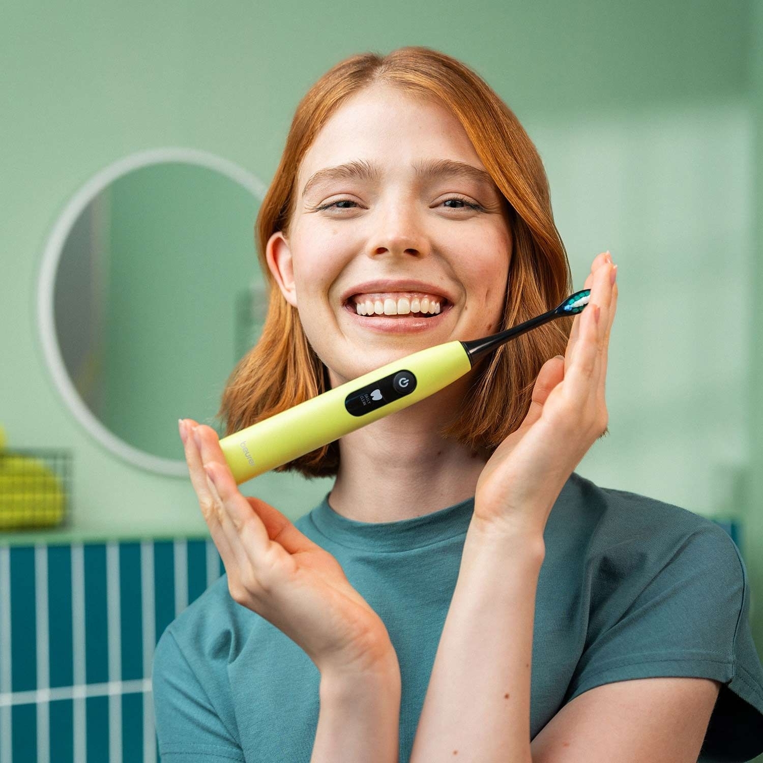 Електрична зубна щітка Beurer Splashy Lemon (SC_50_SPLASHY_LEMON_GP)фото6