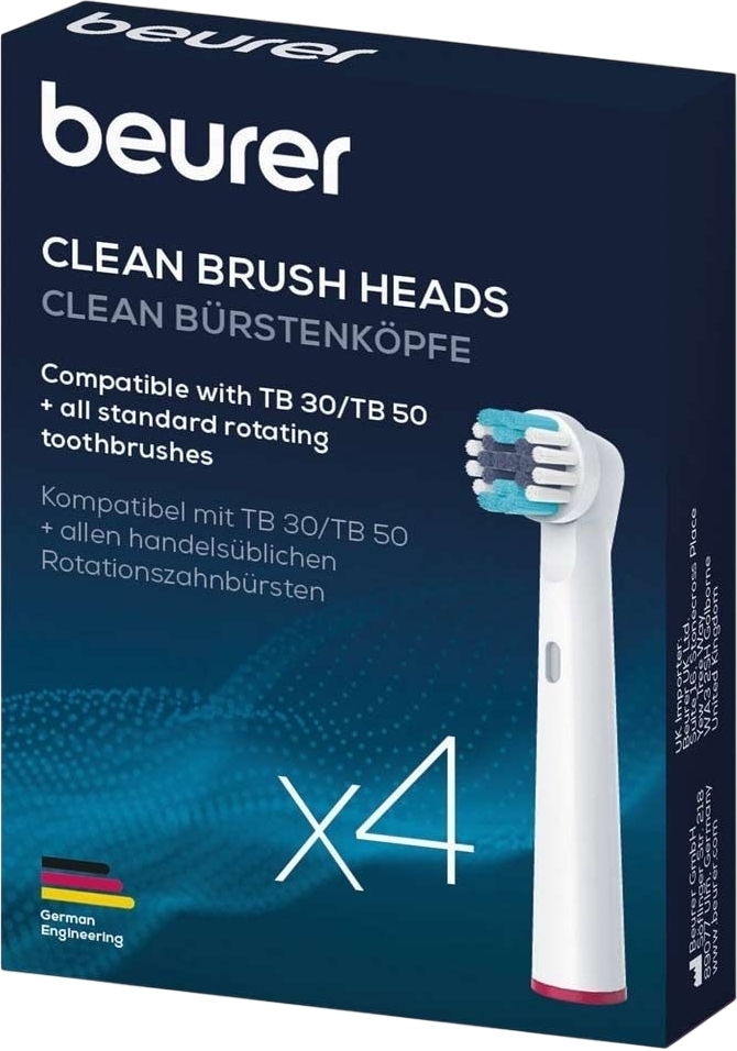 Насадки до зубних щіток Beurer TB 15/30/50 Cleanфото