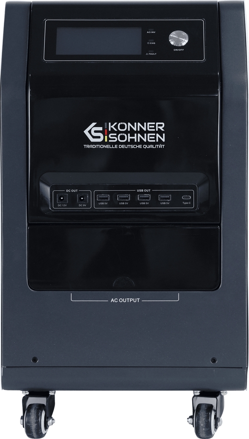 Портативна електростанція Konner&Sohnen KS 3000PS, 3000Вт (KS3000PS-NEW)фото2