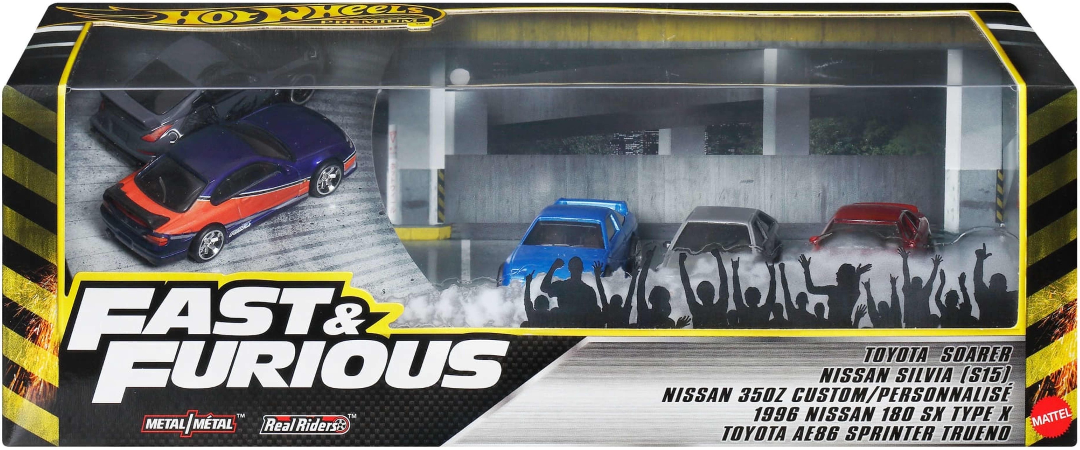 Набор автомоделей Hot Wheels Fast and Furious Токийский дрифт (JFL99) фото 8