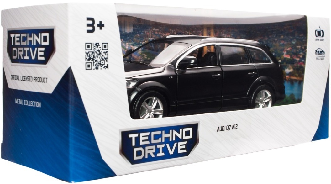 Автомодель – Audi Q7 V12 (черный) (250433U) фото 12
