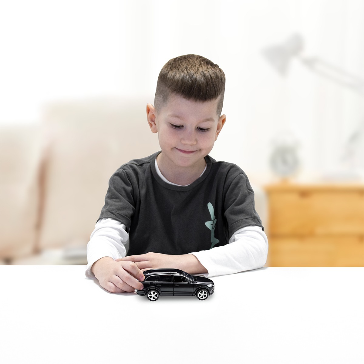 Автомодель – Audi Q7 V12 (черный) (250433U) фото 11