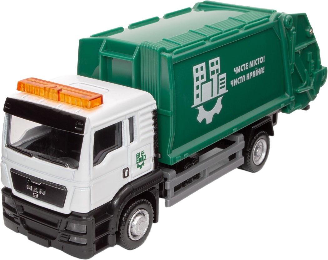 Ігровий набір – Сміттєвоз МAN (з аксесуарами) (250431U)фото2