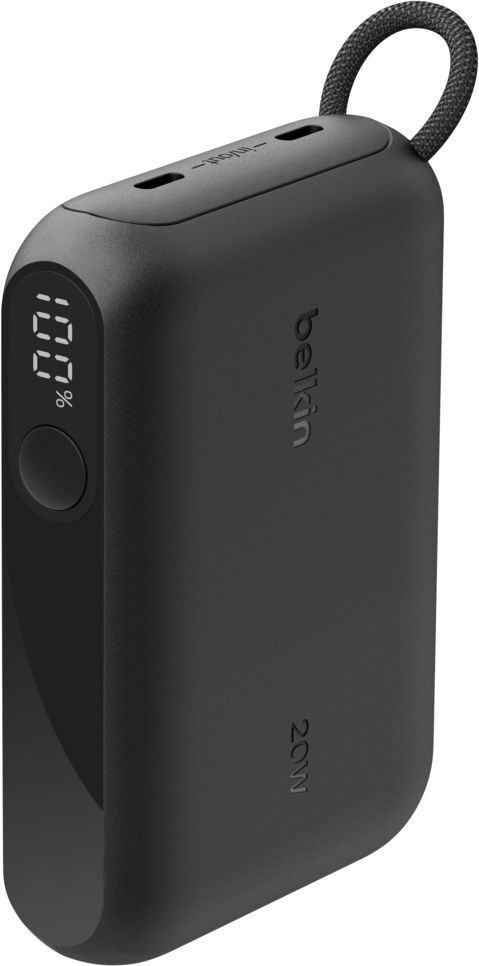 Портативний акумулятор Belkin 10000mAh, 20W USB-C Black (BPB027HQBK)фото2