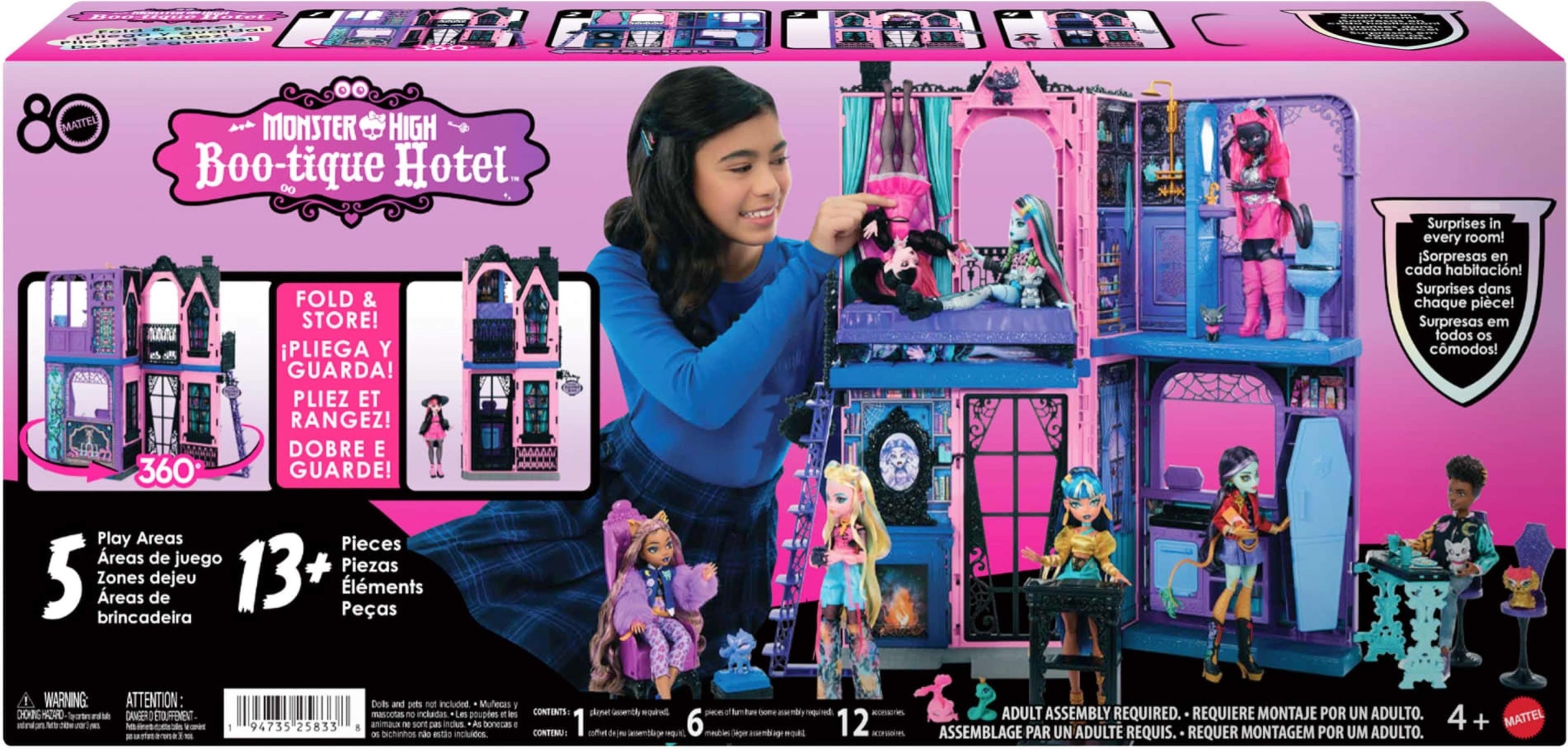 Игровой набор Monster High БУ-тик Отель Логово для жутко стильных (JBF16) фото 