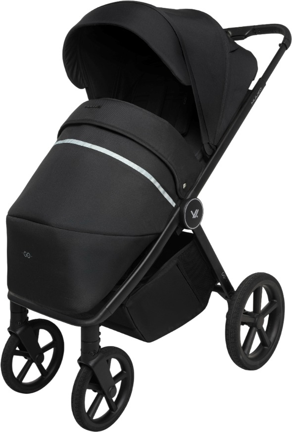 Прогулянкова коляска Muuvo Go Black (MGO-W-BLACK)фото2