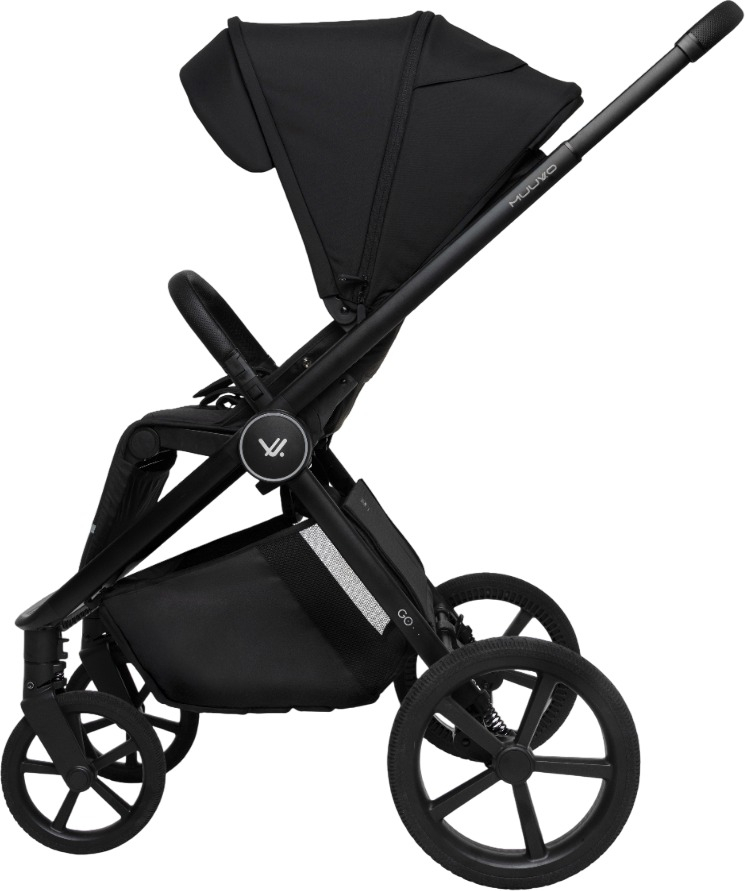 Прогулянкова коляска Muuvo Go Black (MGO-W-BLACK)фото3