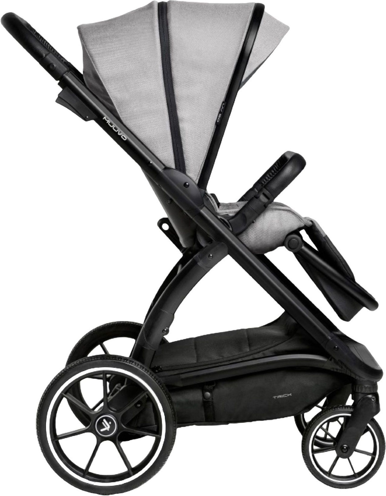 Коляска Muuvo 2в1 Trick Steel Grey (MTRICK-W-STEEL-GREY-2W1) фото 2