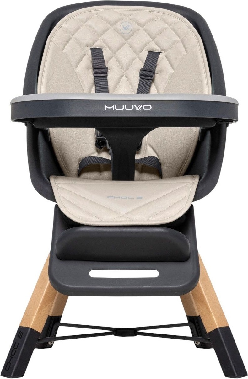 Стульчик для кормления Muuvo Choc2 Beige (M-CHOC-2-BEIGE) фото 5