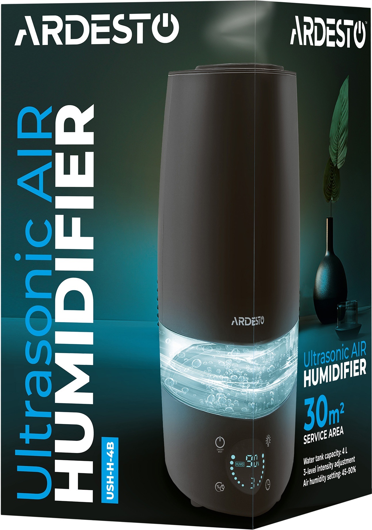 Комплект Конвектор електричний ARDESTO CHH-2000MBR + Зволожувач повітря ARDESTO USH-H-4Bфото16