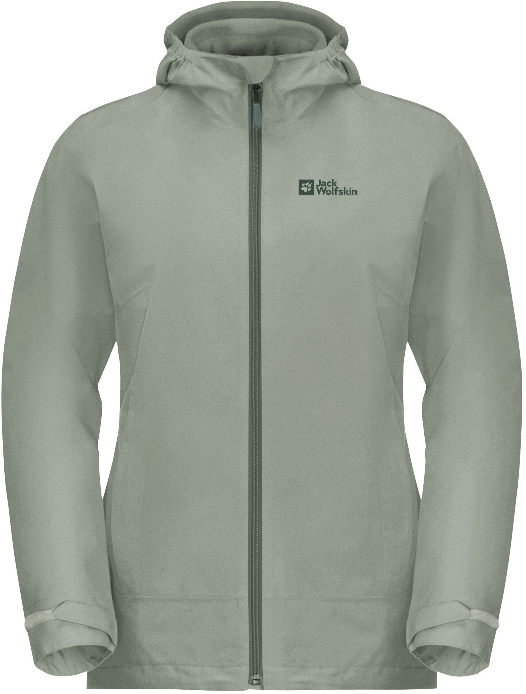 Куртка жіноча Jack Wolfskin Moonrise 3In1 Jkt W 1115621_4137 S м'ятнийфото7