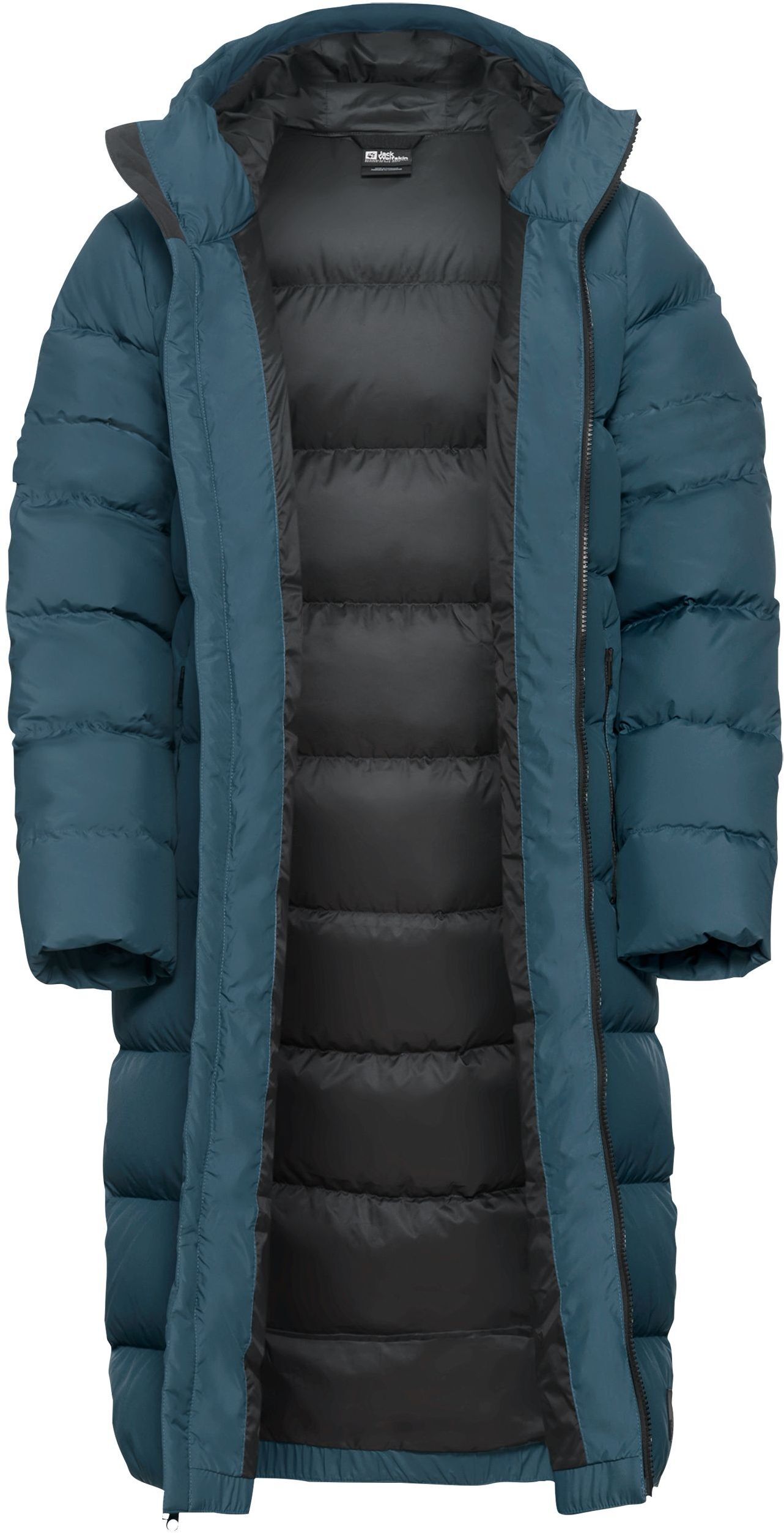 Пуховик женский Jack Wolfskin Frozen Palace Coat W Rds 1204133_C0539 XL синий фото 11