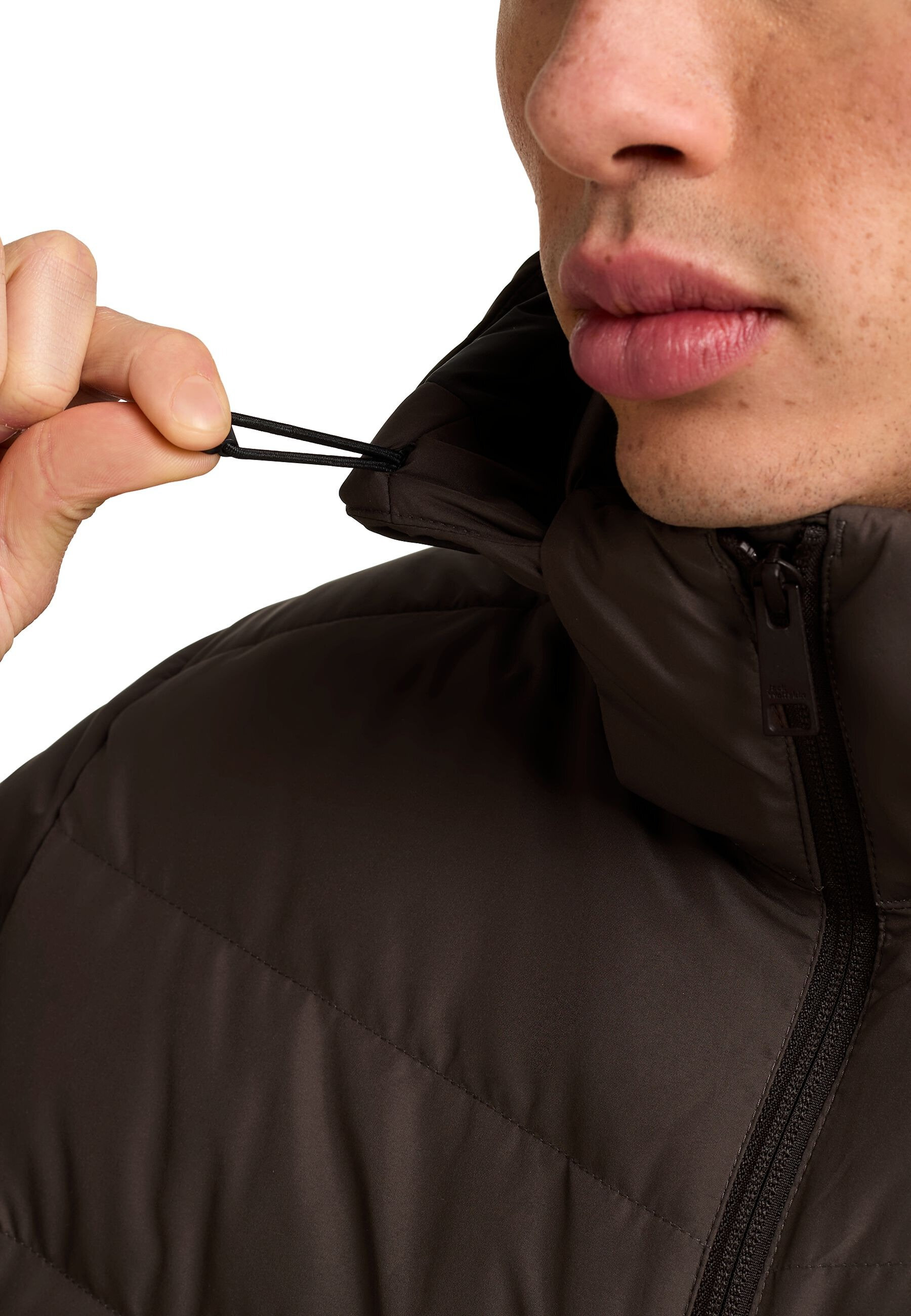 Пуховик мужской Jack Wolfskin Colonius Jkt M Rds 1207431_D0108 XXL коричневый фото4