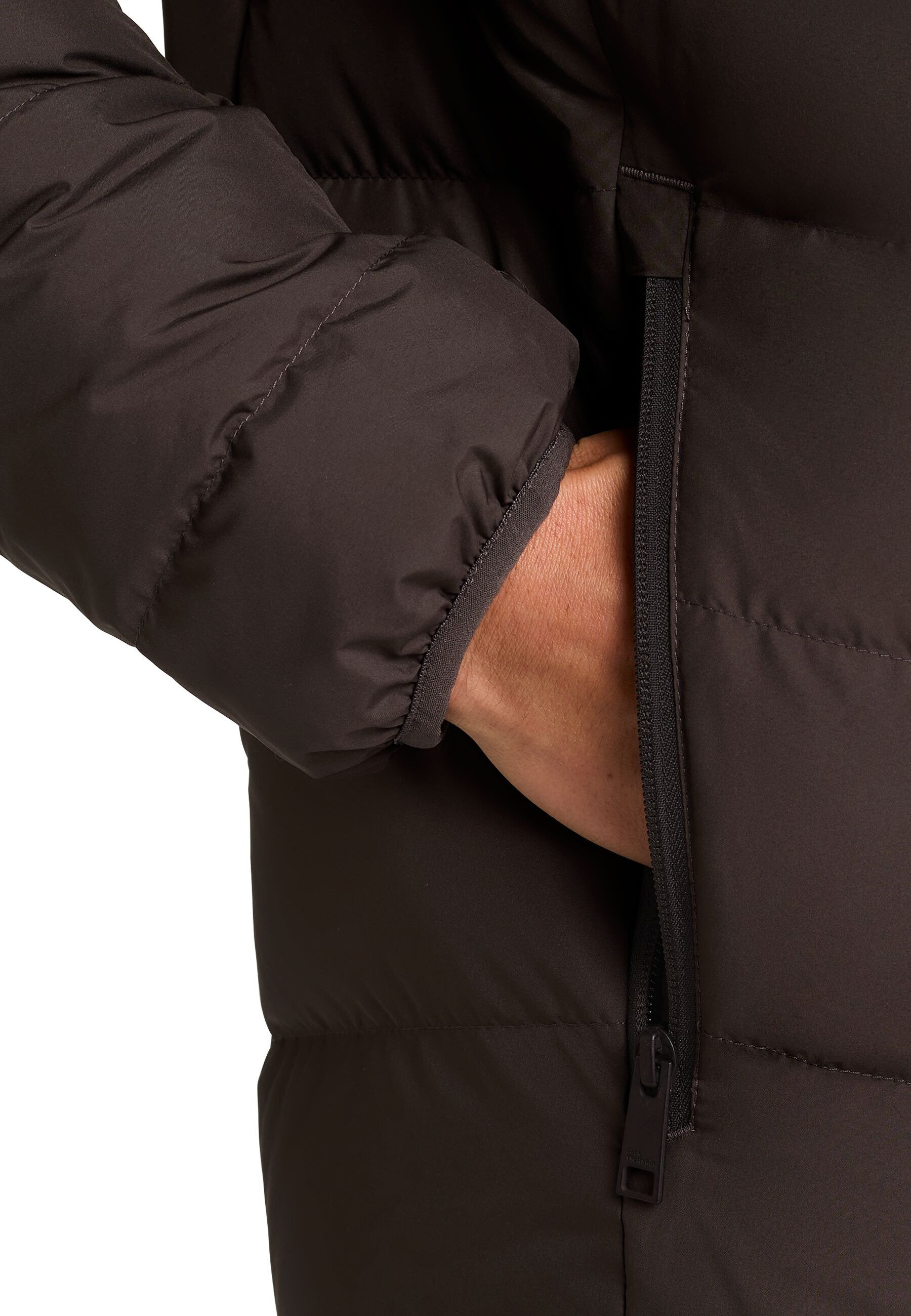 Пуховик мужской Jack Wolfskin Colonius Jkt M Rds 1207431_D0108 XXL коричневый фото6