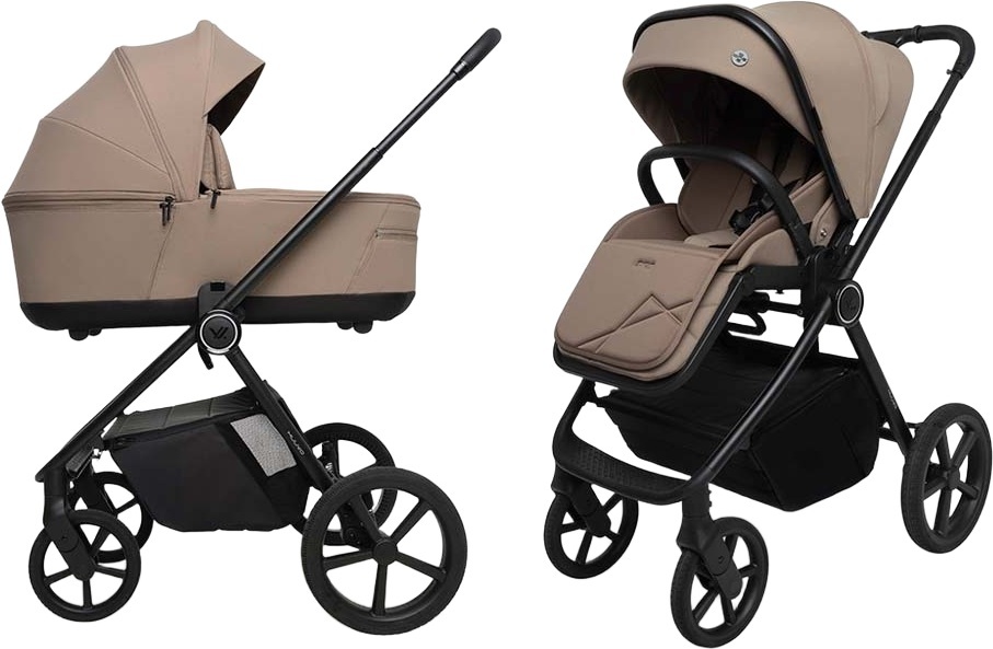 Візок Muuvo 2в1 One Praline (MONE-W-2W1-PRALINE)фото