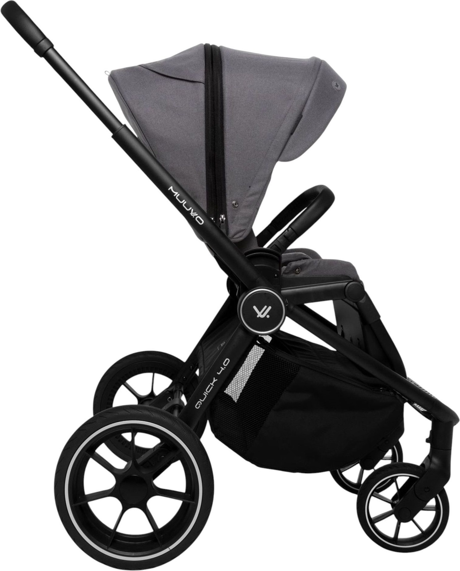 Коляска Muuvo 2в1 Trick Iron Graphite (MTRICK-W-IRON-GRAPH-2W1) фото 2