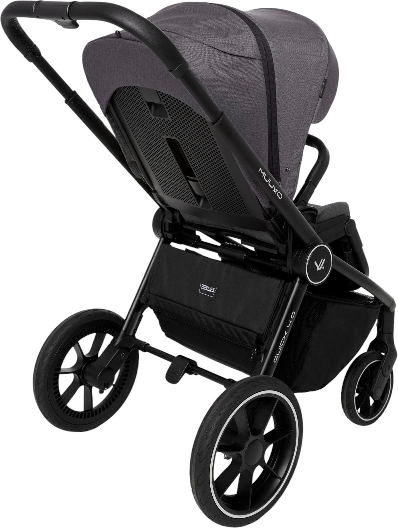 Коляска Muuvo 2в1 Trick Iron Graphite (MTRICK-W-IRON-GRAPH-2W1) фото 4