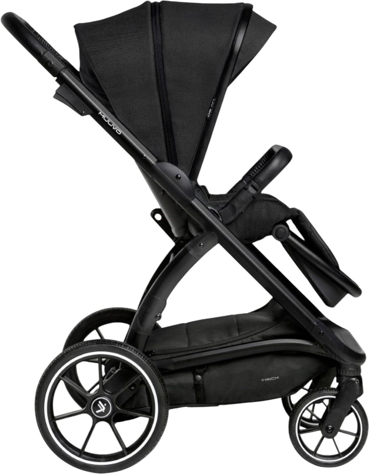 Коляска Muuvo 2в1 Trick Jet Black (MTRICK-W-JET-BLACK-2W1) фото 2