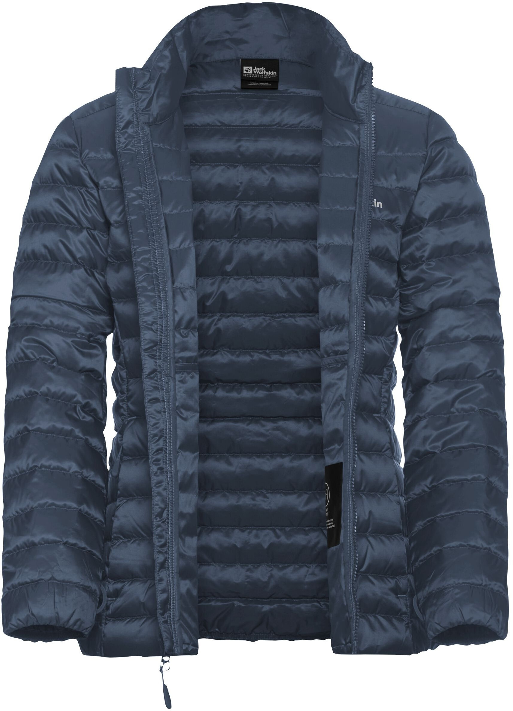 Пуховик женский Jack Wolfskin Pilvi Down Jkt W Rds 1207761_C0412 XL темно-синий фото 7