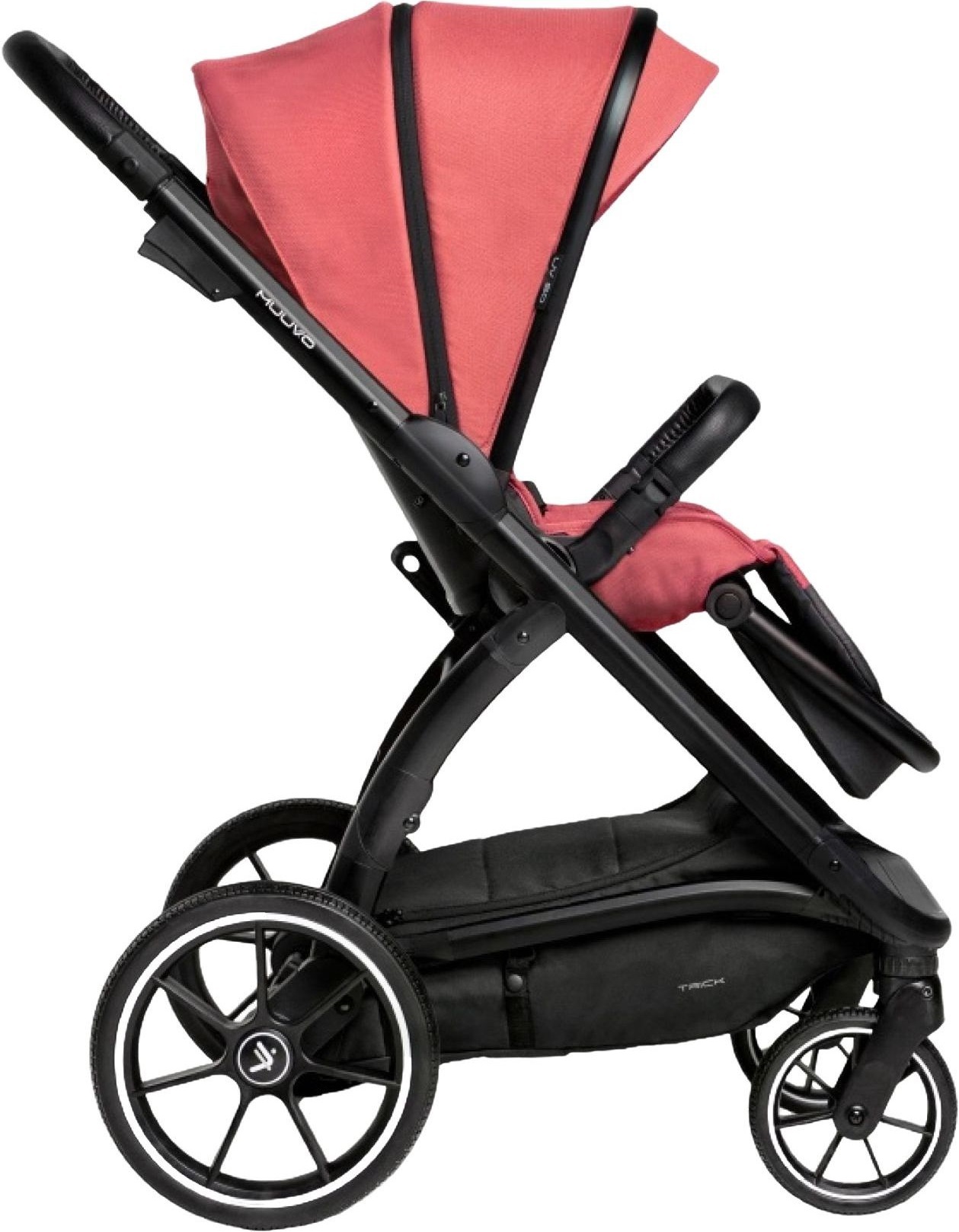 Коляска Muuvo 2в1 Trick Pure Pink (MTRICK-W-PURE-PINK-2W1)фото