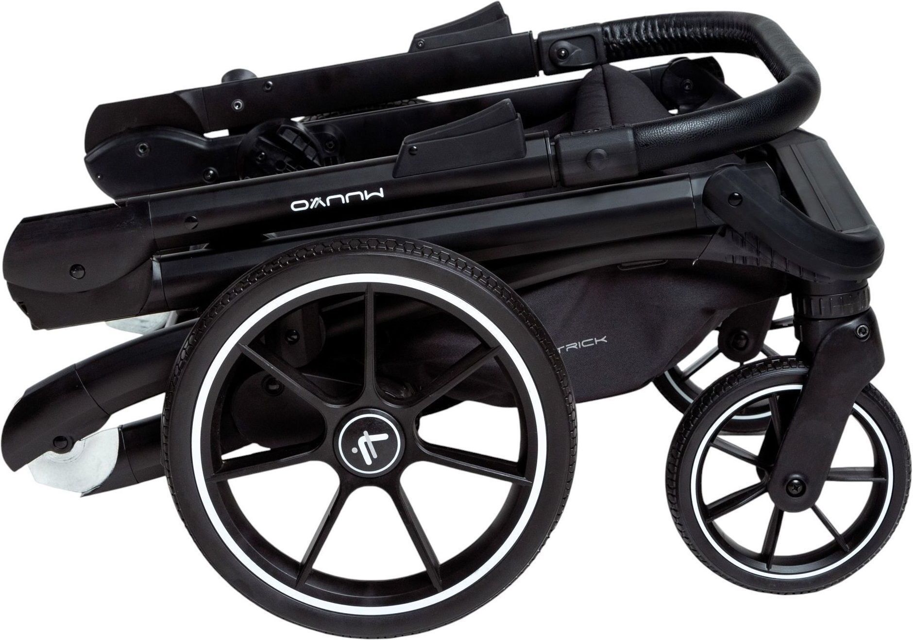 Коляска Muuvo 2в1 Trick Pure Pink (MTRICK-W-PURE-PINK-2W1)фото