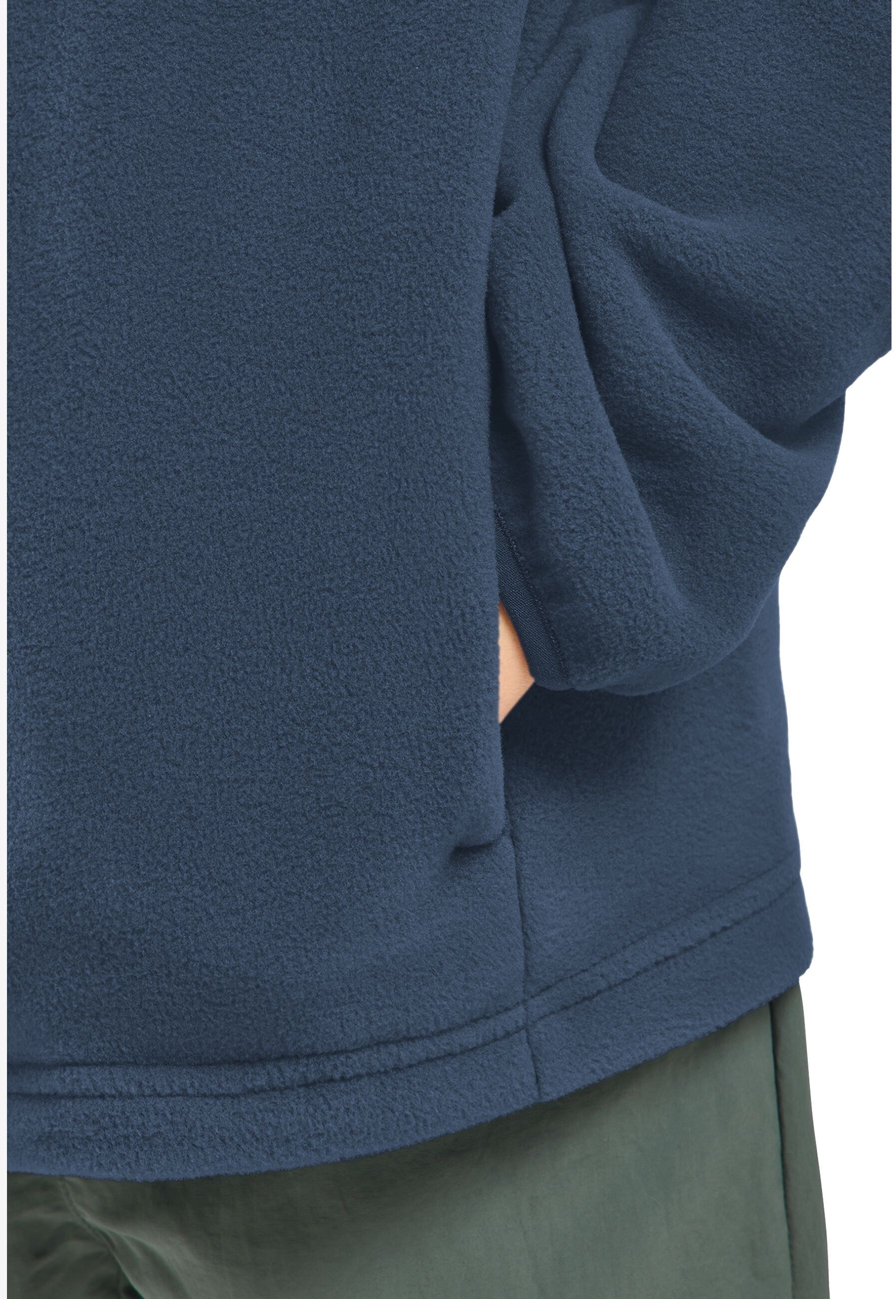 Кофта флісова дитяча Jack Wolfskin Taunus Jacket K 1609482_C0412 164 темно-синяфото9