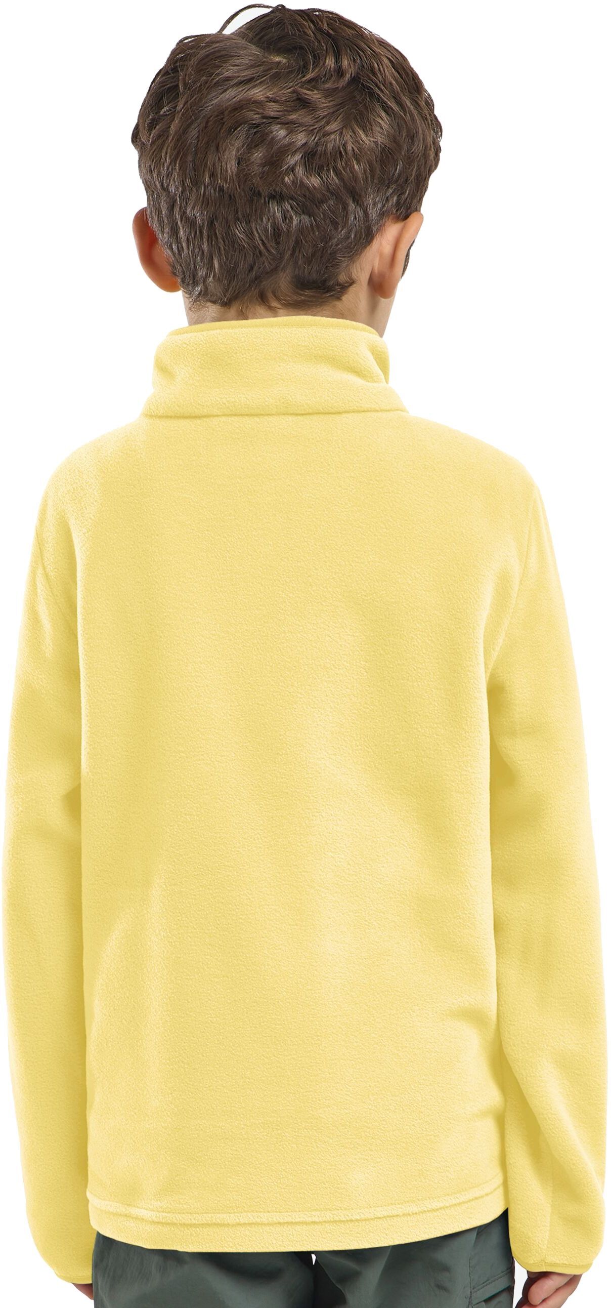 Кофта флисовая детская Jack Wolfskin Taunus Jacket K 1609482_M0064 152 желтая фото 2